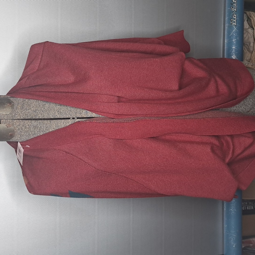 Ariat Women's Cardigan Red Aztec Pattern